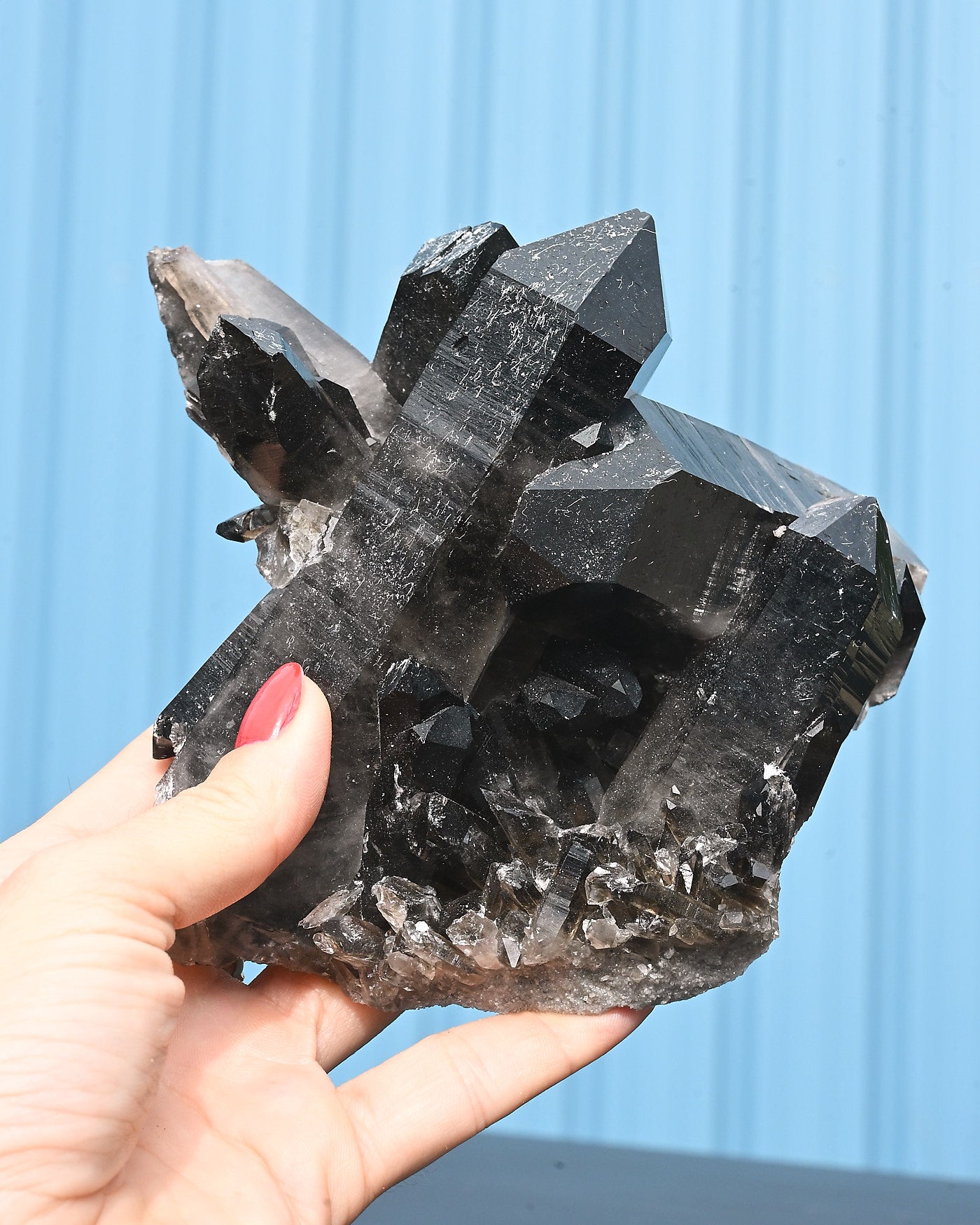 Smoky Quartz 1.758 lb 5x4x4
