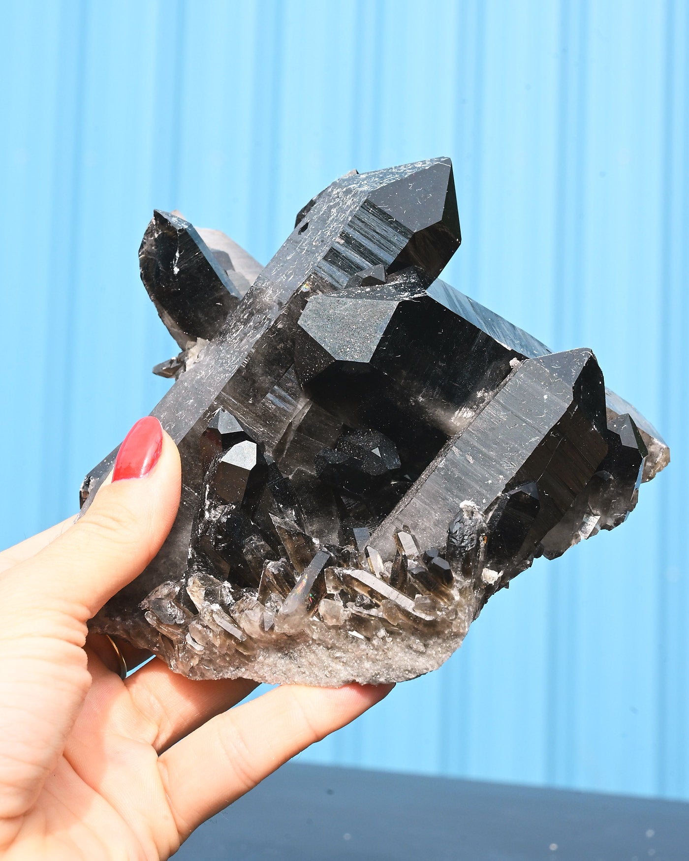 Smoky Quartz 1.758 lb 5x4x4