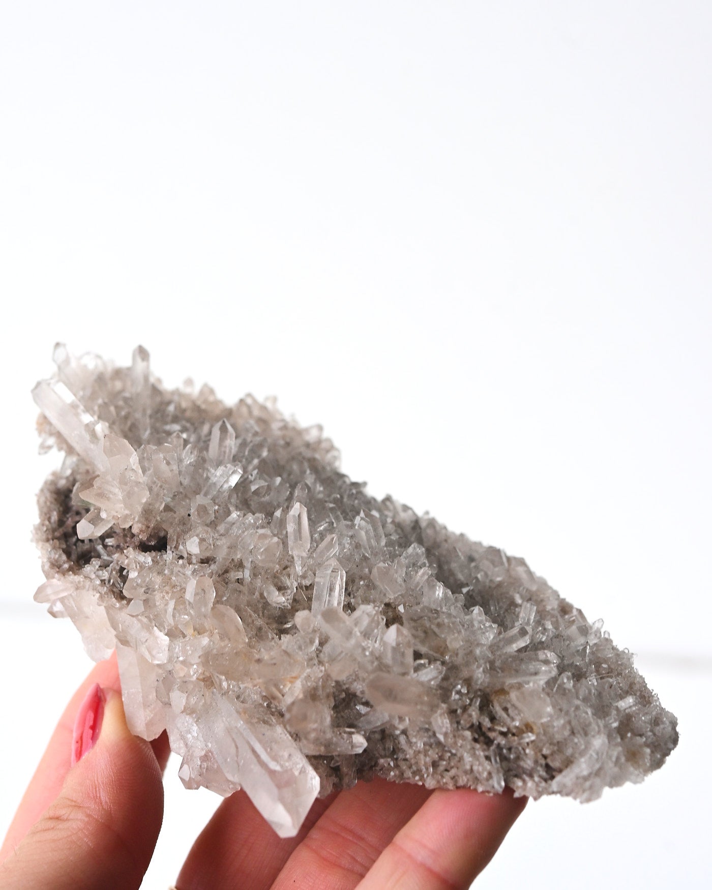 Smoky Quartz Cluster 189g