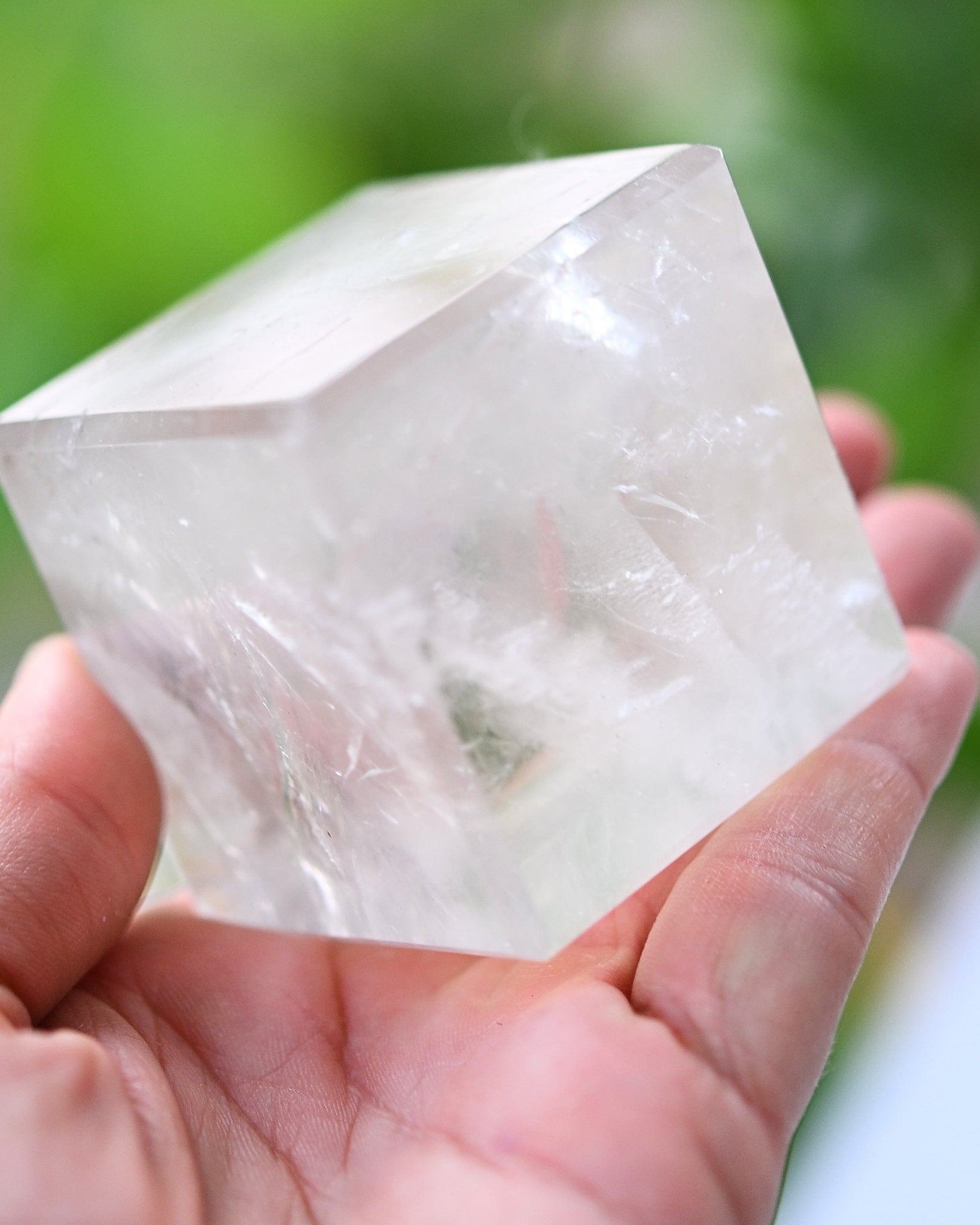 Smoky Quartz Cube – 2.5”