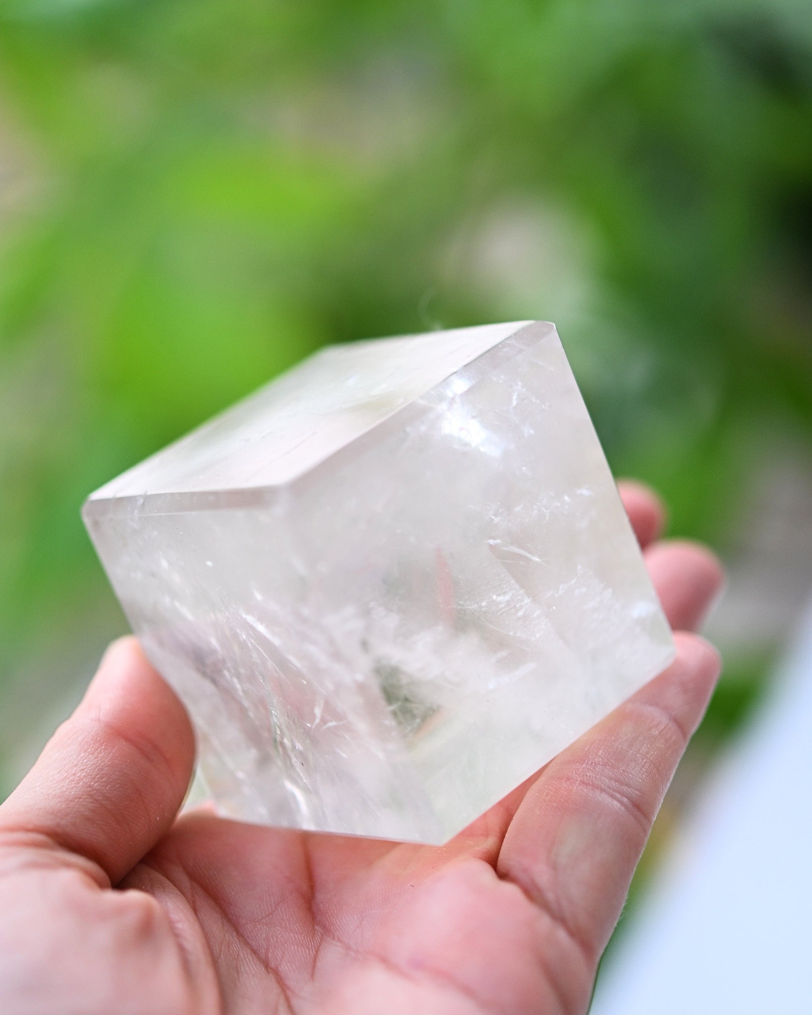 Smoky Quartz Cube – 2.5”