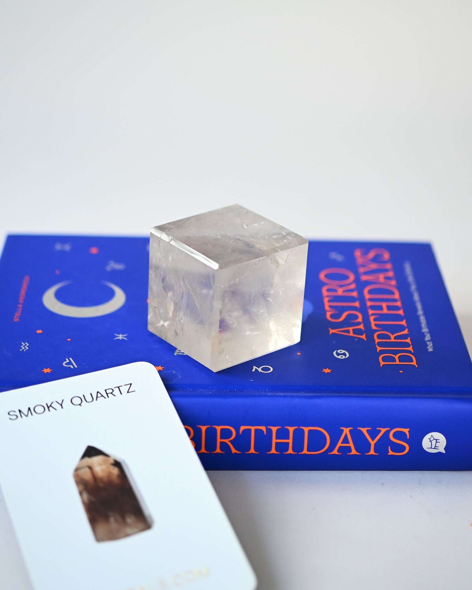 Smoky Quartz Cube – 2.5”
