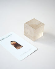 Smoky Quartz Cube – 2.5”