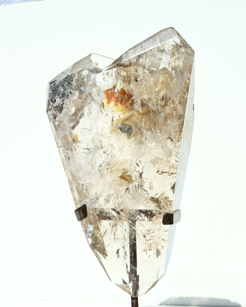 Smoky Rutile Hematite Polished Form on Stand 8.3 lbs