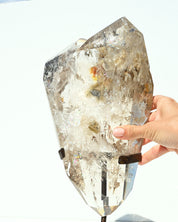 Smoky Rutile Hematite Polished Form on Stand 3.78kg