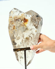Smoky Rutile Hematite Polished Form on Stand 3.78kg