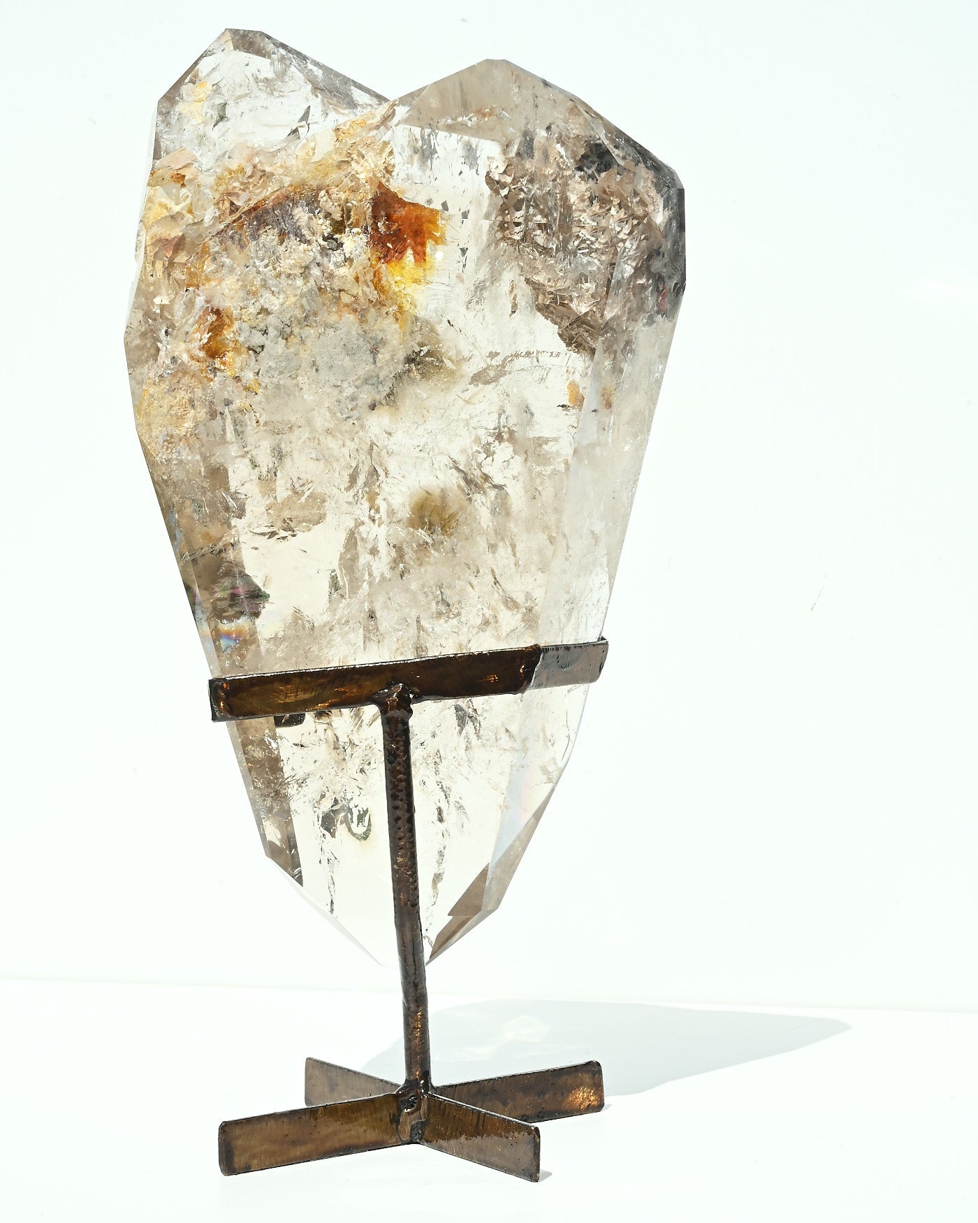 Smoky Rutile Hematite Polished Form on Stand 3.78kg