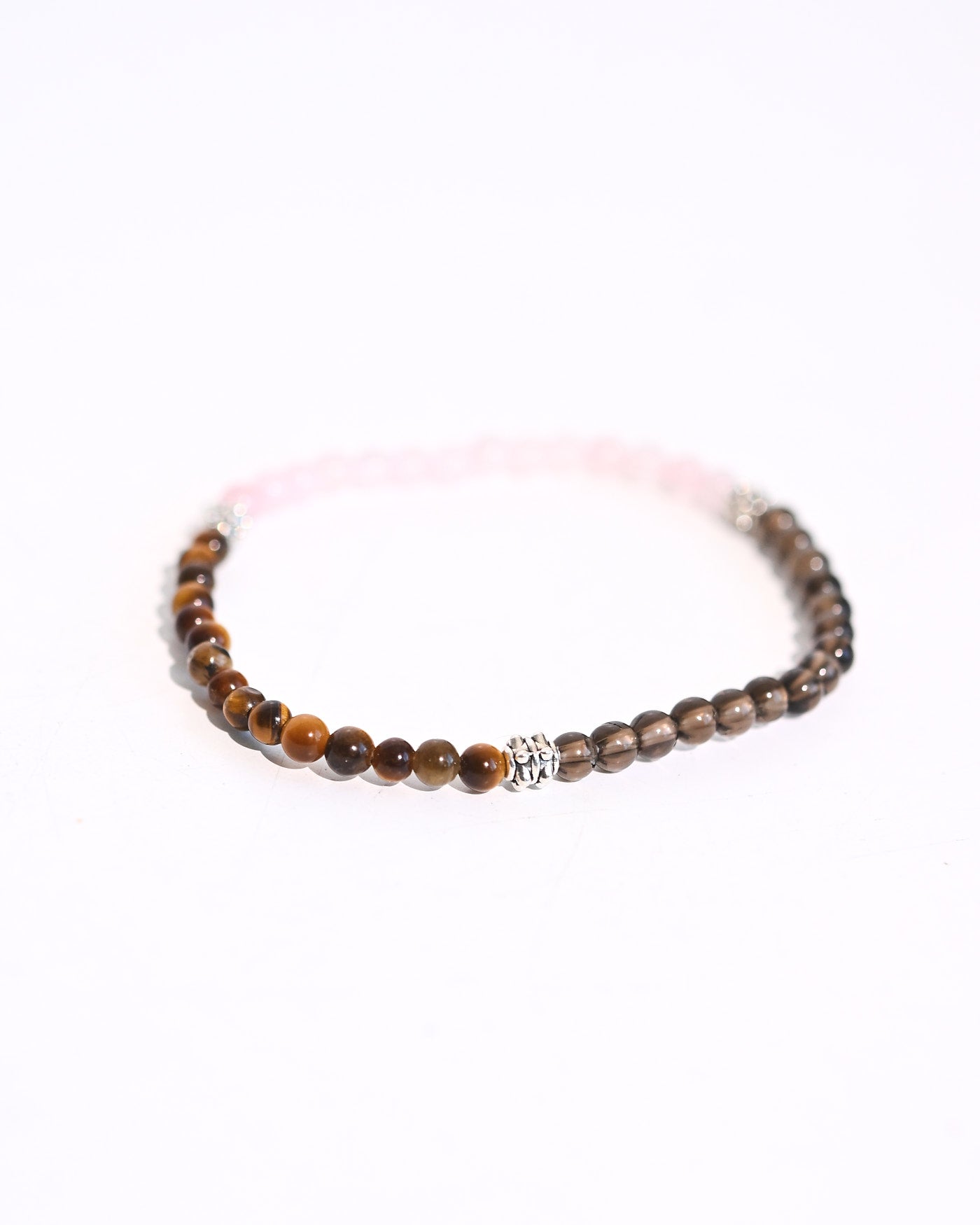 Smoky Quartz and Tiger Eye Bracelet alternate