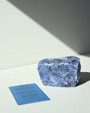 Sodalite Candle Holder