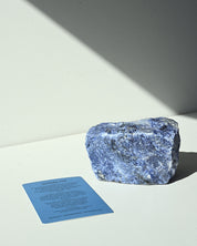 Sodalite Candle Holder