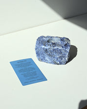 Sodalite Candle Holder