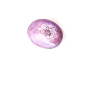 Star sapphire cabochon B size reference on ruler