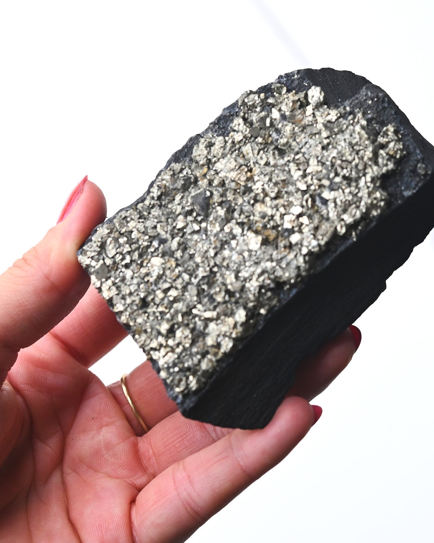 Shungite with Pyrite Rough Specimen