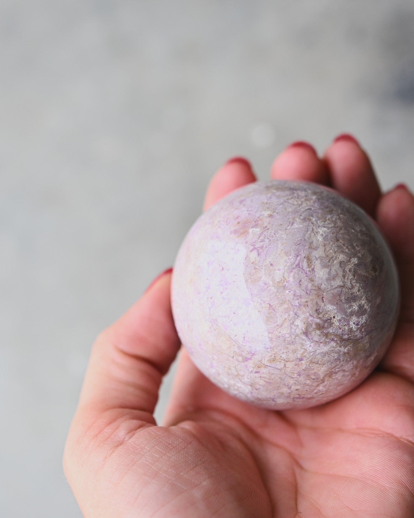 Phosphosiderite Sphere