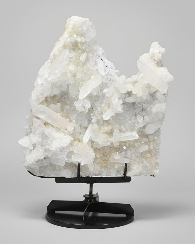 Statement Quartz Cluster on Custom Spinning Base – Brazil (115.5 lb)