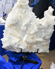 Statement Quartz Cluster on Custom Base – 115.5 lb (One of One)