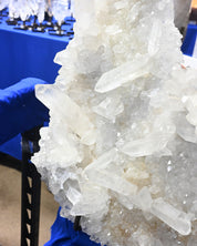 Statement Quartz Cluster on Custom Base – 115.5 lb (One of One)