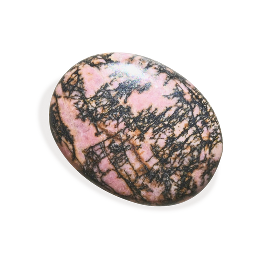 Rhodonite Palm Stone