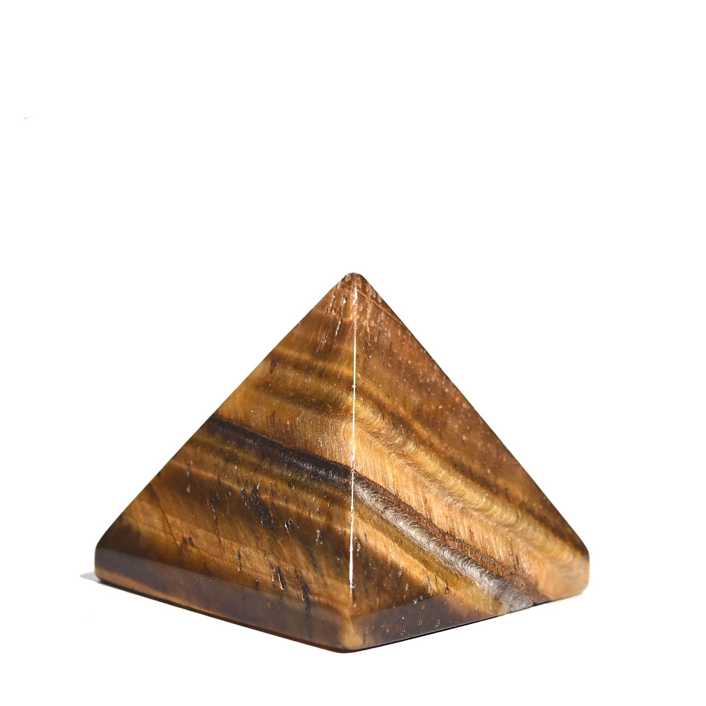 Tiger’s Eye crystal — Gold; brown; yellow specimen, Trigonal crystal system