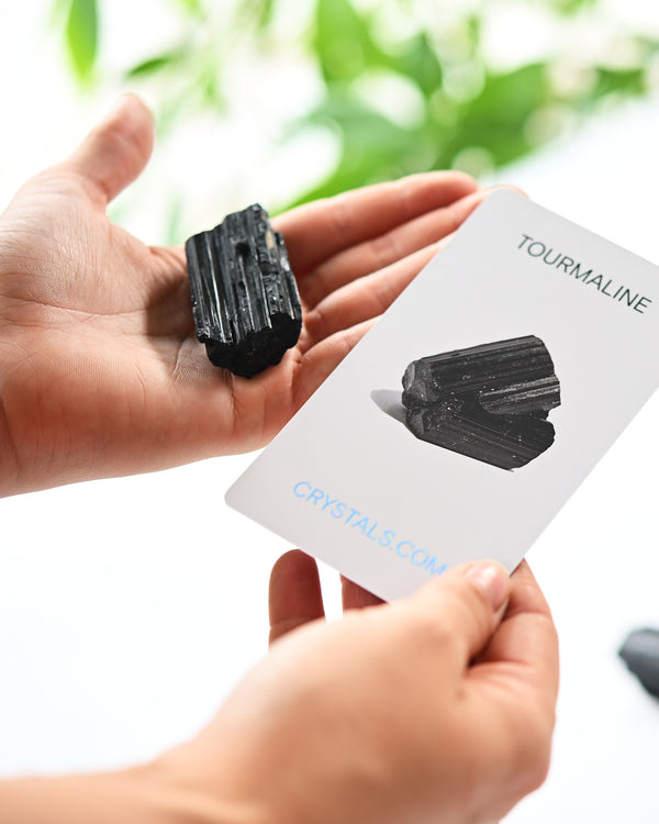 Black Tourmaline Rough - Protect