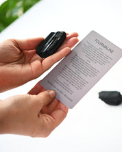Black Tourmaline Rough - Protect