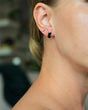 Black Tourmaline Sterling Silver Earrings