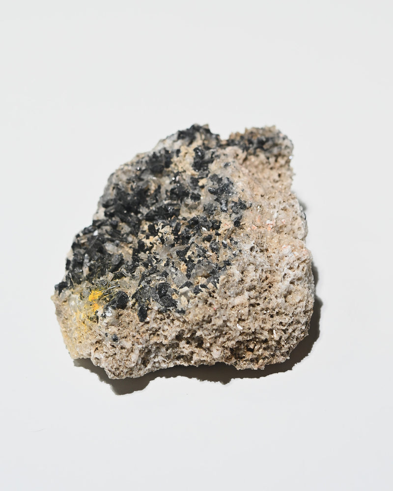 Tourmaline with Quartz and Barite