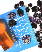 Trapiche Amethyst Slice — Natural Star Formation