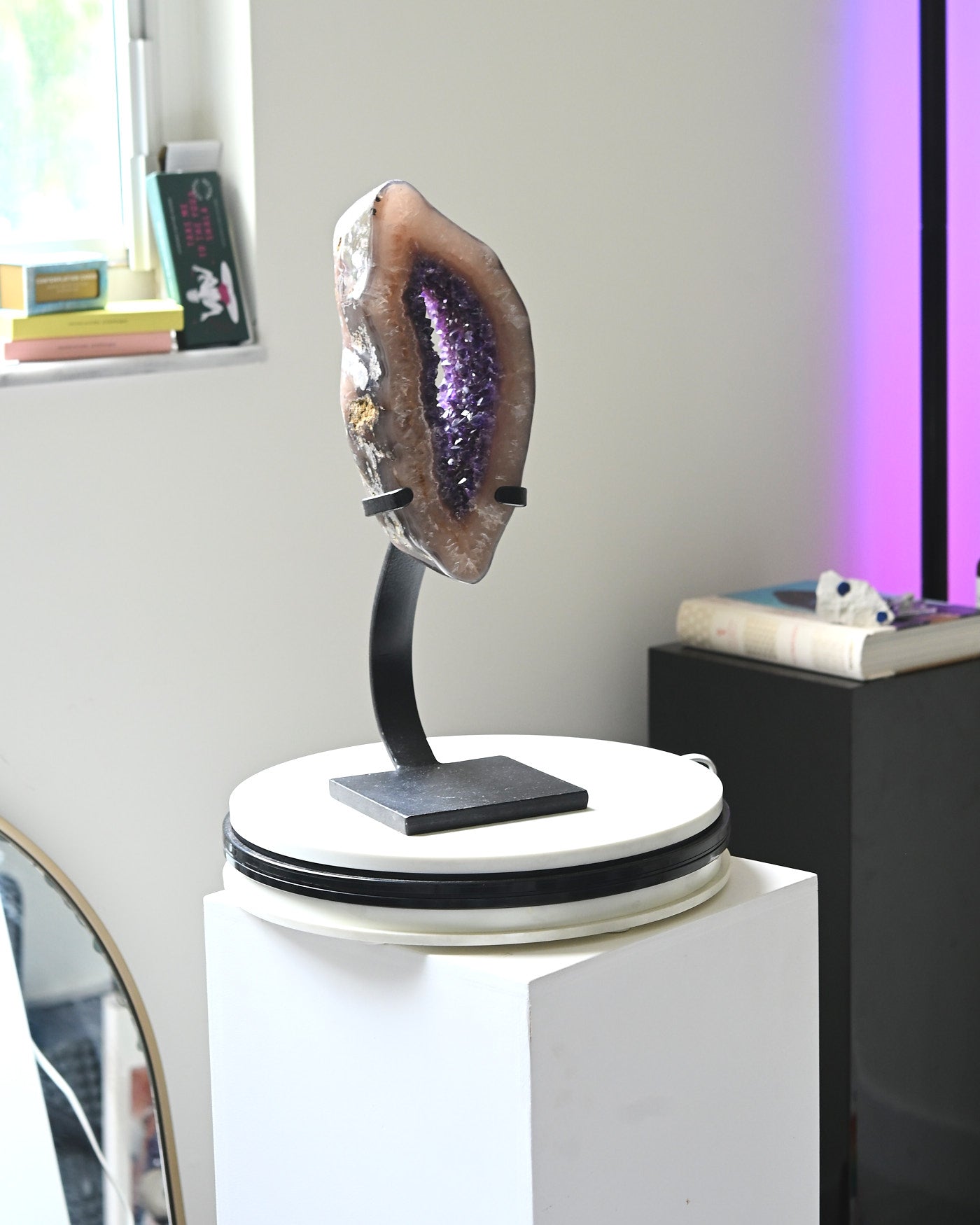 XL Amethyst Portal on Stand 13lbs