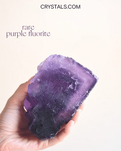 Purple Illinois Fluorite Cluster