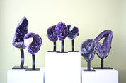 Amethyst Crystal Geode on Stand 6.1lb