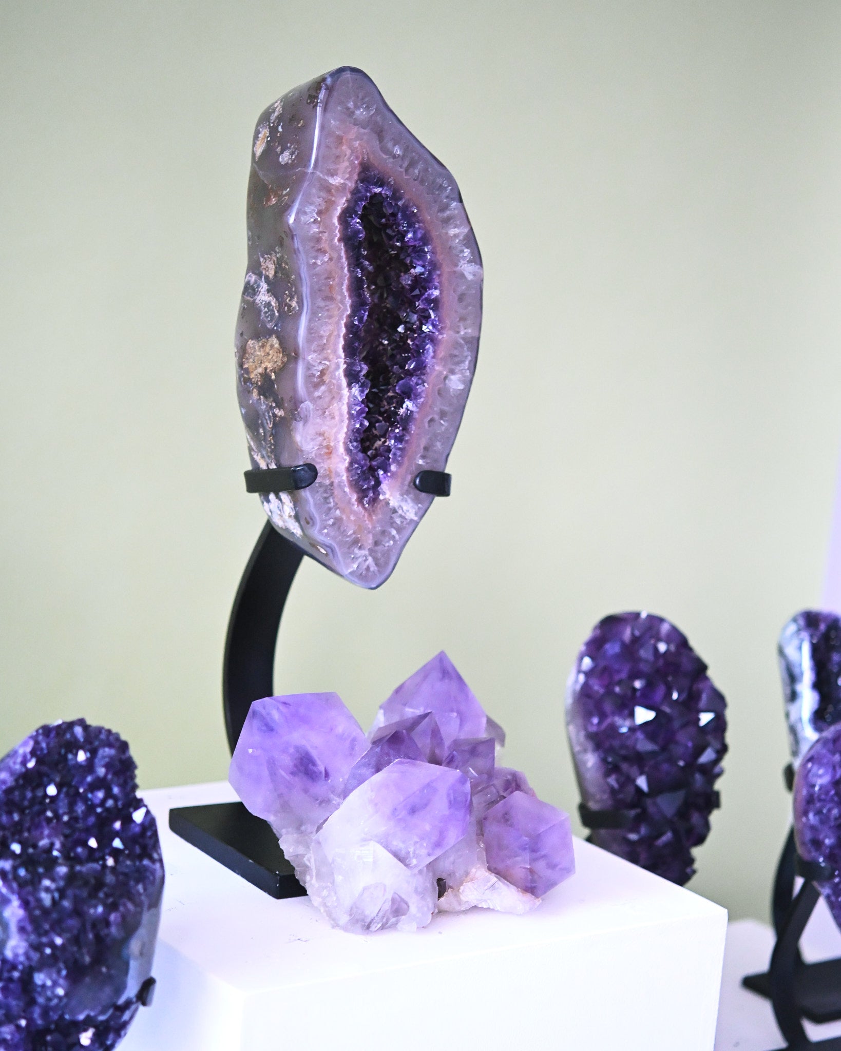 XL Bolivian Amethyst Cluster 8lb