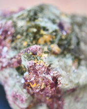 Natural Rough Lepidolite + Watermelon Tourmaline