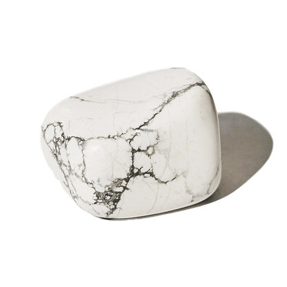 White howlite tumbled