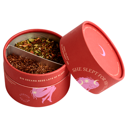 AYURVEDIC HERBAL SLEEP TEA: SHE SLEPT FOR 100 YEARS rooibos