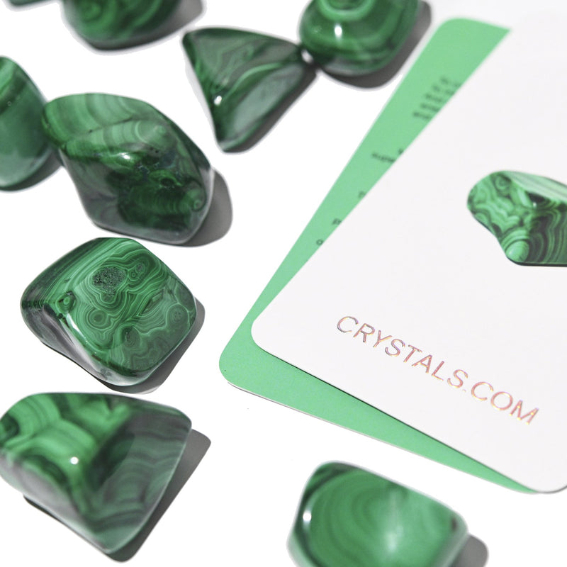 Malachite Tumbled