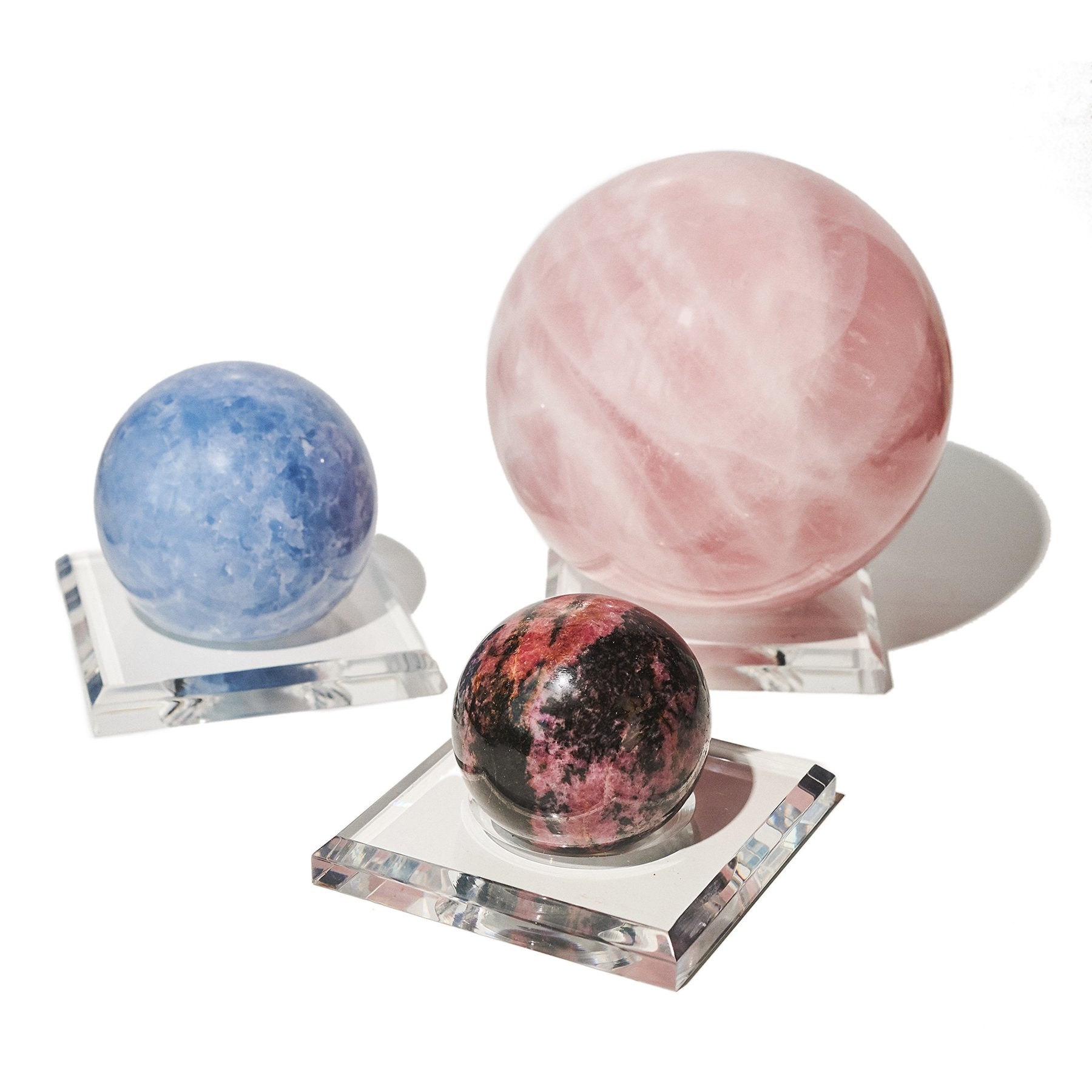 crystal sphere stand