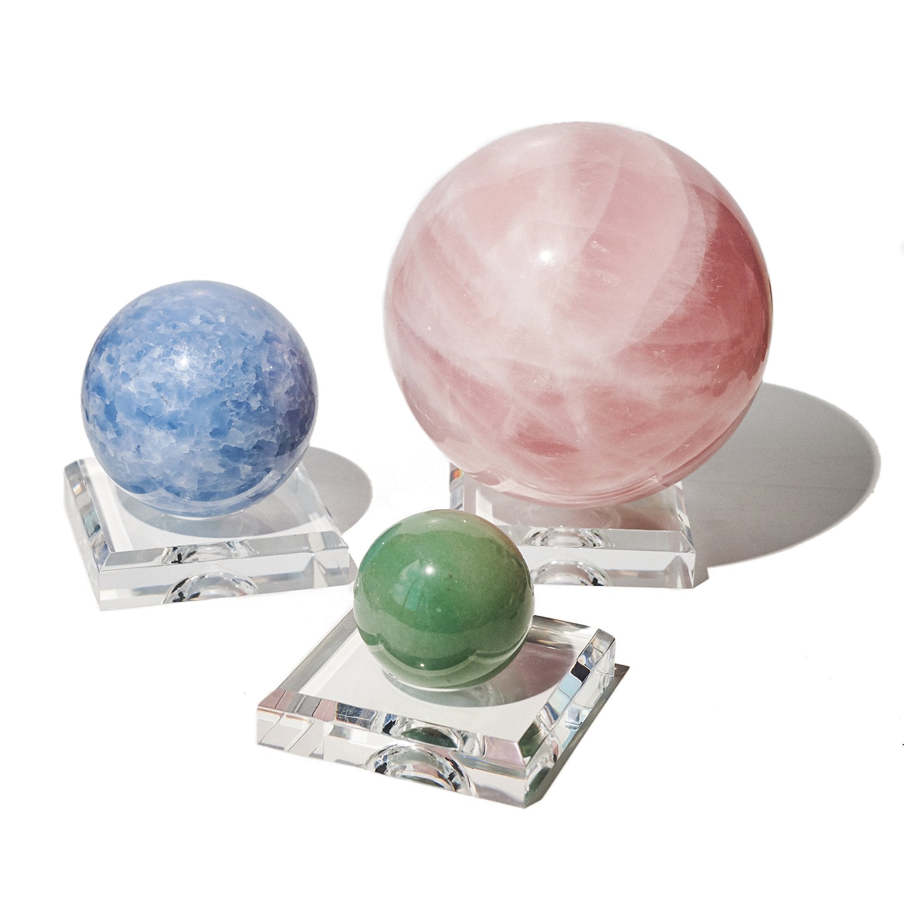 crystal sphere stand