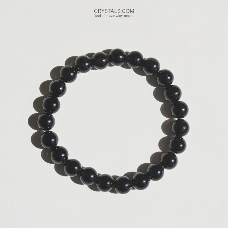 Black Onyx Bracelet, Beaded Gemstone Bracelet, For Healing, Size: 8mm (bead  Size) at Rs 65/piece in Pune