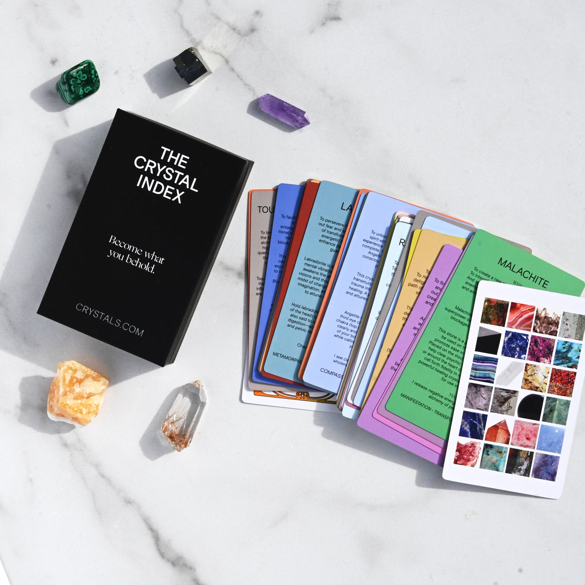 THE CRYSTAL INDEX - CARD DECK