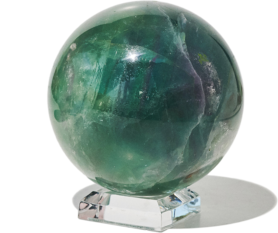 Fluorite Crystal Sphere