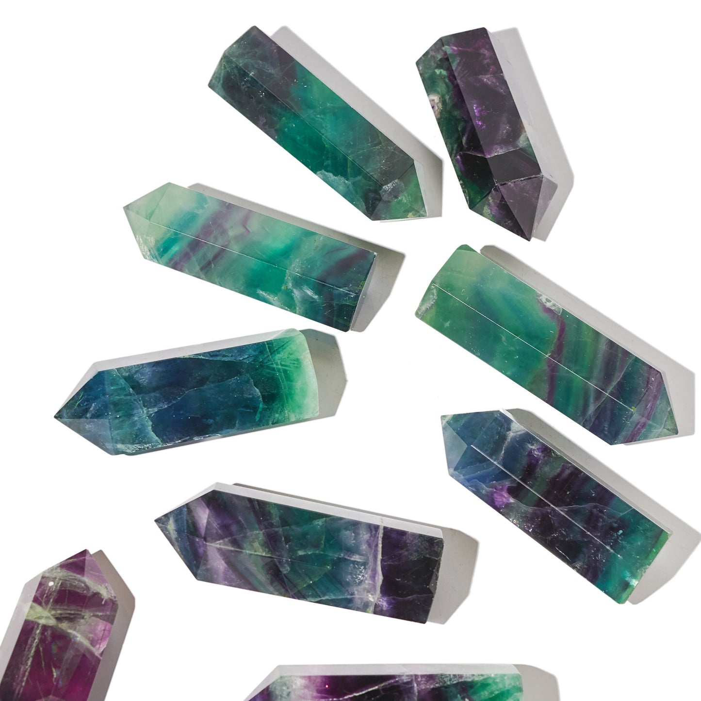 Rainbow Fluorite Towers