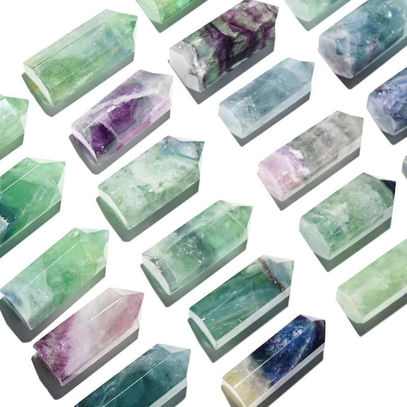 Rainbow Fluorite point small AA