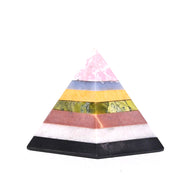 7 chakra crystal pyramid