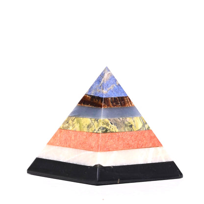 7 chakra crystal pyramid