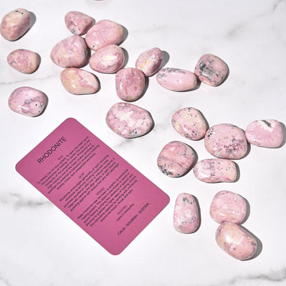 Rhodonite Tumbled