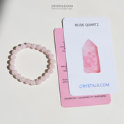 rose quartz bracelet 