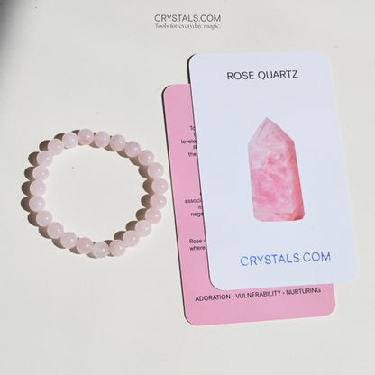 rose quartz bracelet 