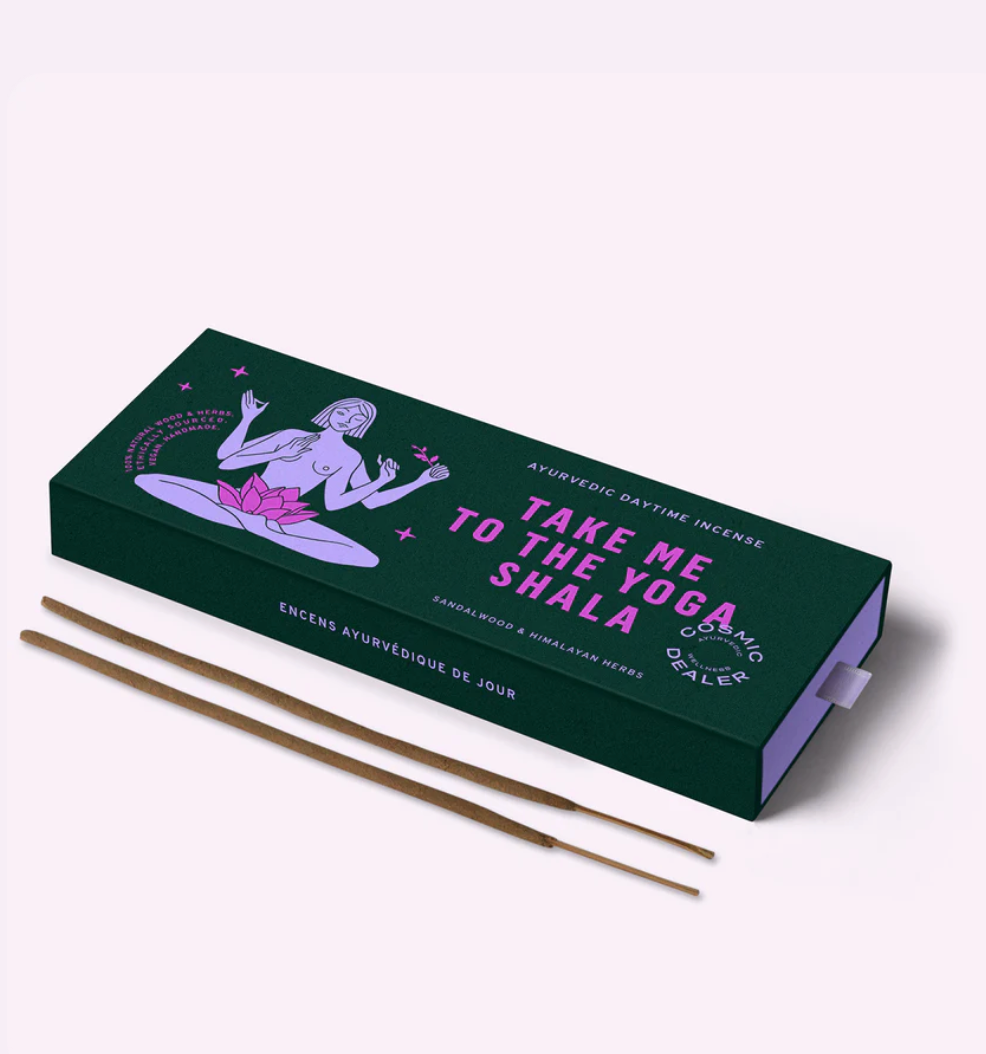 TAKE ME TO THE YOGA SHALA - NATURAL AYURVEDIC INCENSE