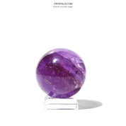 Amethyst  Sphere - natural amethyst crystal cluster specimen view 7